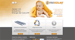 Desktop Screenshot of freisolar.de